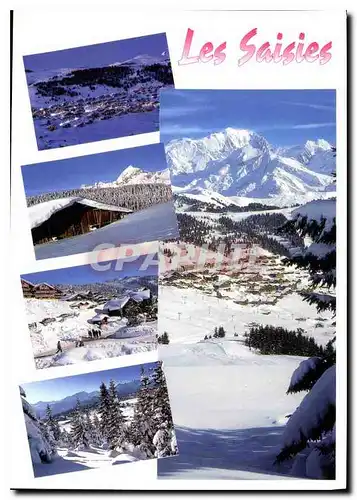 Cartes postales moderne Savoie France Les Saisies station du Beaufortain