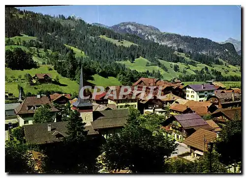 Moderne Karte Gstaas Berner Oberland