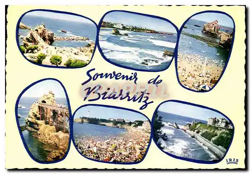 Cartes postales moderne Souvenir de Biarritz