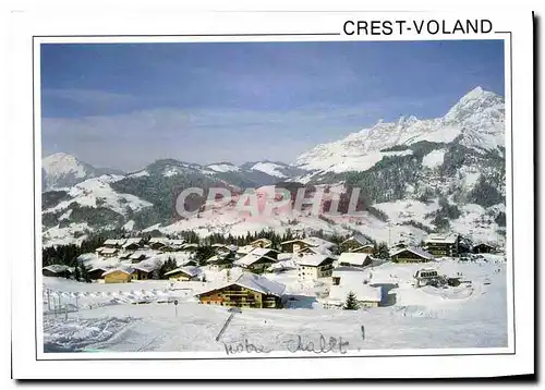 Cartes postales moderne Crest Voland Savoie France vue generale du Cernix