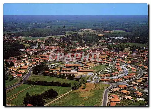 Moderne Karte La France Les Landes Touristique Soustons vue generale aerienne