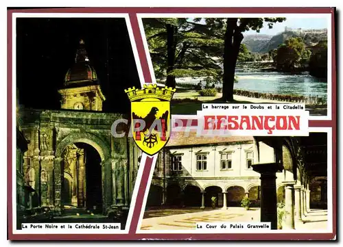 Cartes postales moderne Besancon Doubs