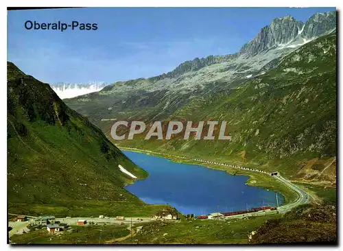 Moderne Karte Oberalp Passhohe