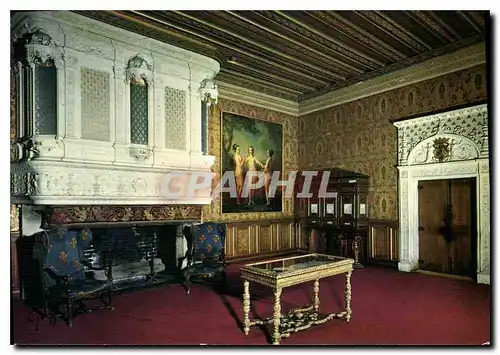 Moderne Karte Les Chateaux de la Loire Chenonceau Indre et Loire Chambre de Francois I Tableau des Trois Grace