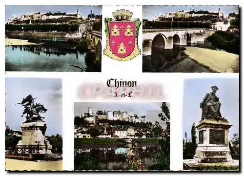 Cartes postales moderne Chinon I et L