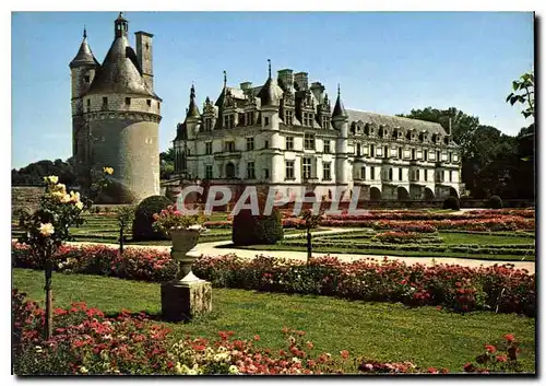 Cartes postales moderne Chateau de Chenonceau Indre et Loire les Jardins de Catherine de Medicis