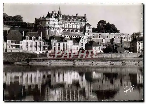 Cartes postales moderne les Chateaux de la Loire Amboise I et L Vue generale du Chateau