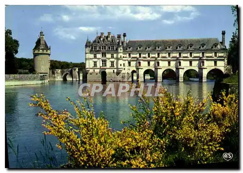 Cartes postales moderne Chateaux de la Loire Chenonceau I et L Vue d'ensemble du Chateau