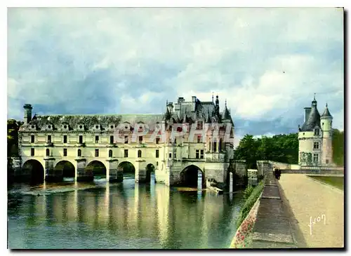 Cartes postales moderne Couleurs et Lumiere de France Val de Loire Chateau de Chenonceaux sur le Cher