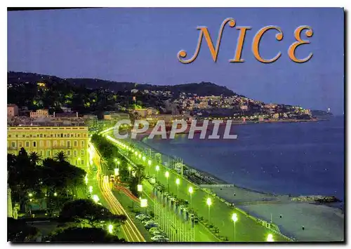 Cartes postales moderne La Cote d'Azur Nice Vue generale du Cap de Nice