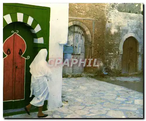 Moderne Karte Hammamet Tunisie