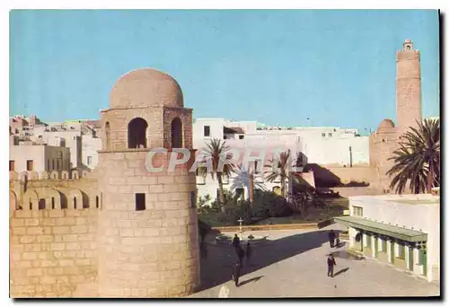 Moderne Karte Sousse La Mosquee et le Ribat