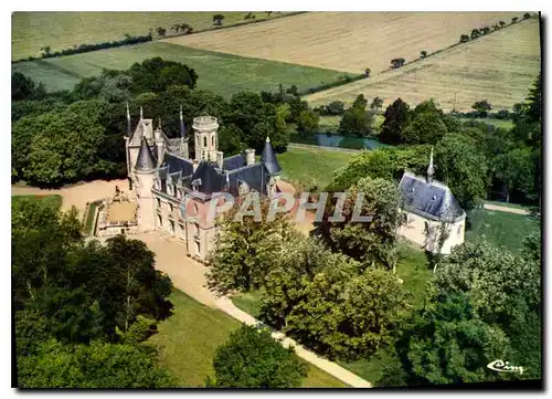 Cartes postales moderne Louestault I et L Vue aerienne Fontenailles