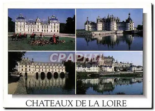 Cartes postales moderne Chateaux de la Loire