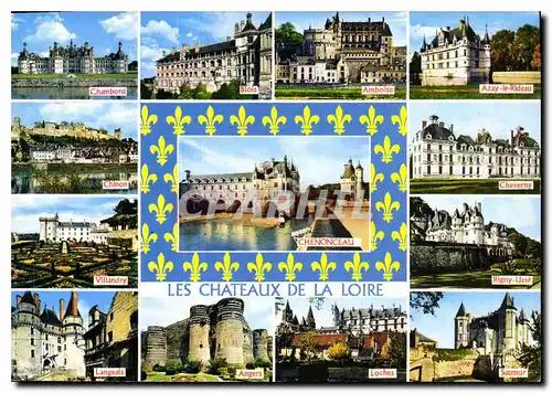 Cartes postales moderne Les Chateaux de la Loire