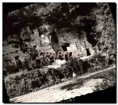 Cartes postales moderne Sur les bords de la Loire Habitations Troglodytes