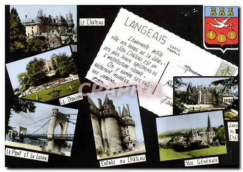 Cartes postales Souvenir de Langeais