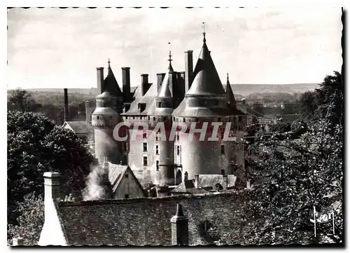 Cartes postales Langeais I et L Le Chateau Facade Nord