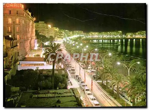 Cartes postales moderne Cannes Alpes Maritimes La Croisette et les Grands Hotels