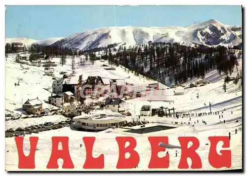 Cartes postales moderne Valberg Station de sports d'hiver des Alpes Maritimes