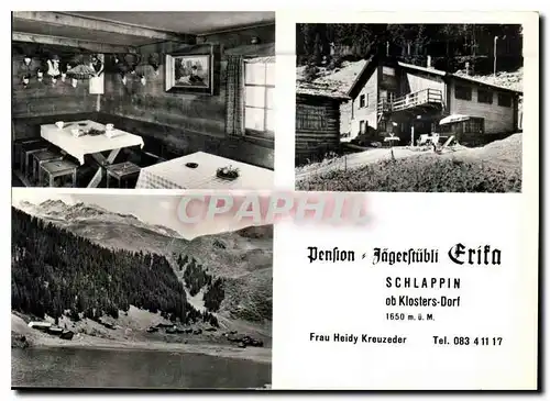 Cartes postales moderne Schlappin ob Klosters Dorf Pension