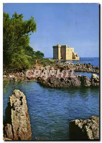 Cartes postales moderne Environs de Cannes Ruines du vieux Chateau