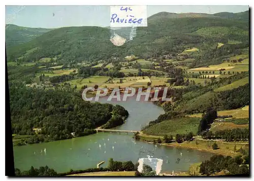 Cartes postales moderne Le Lac de la Raviege Tarn Vue aerienne