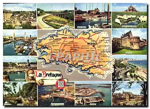 Cartes postales moderne La Bretagne