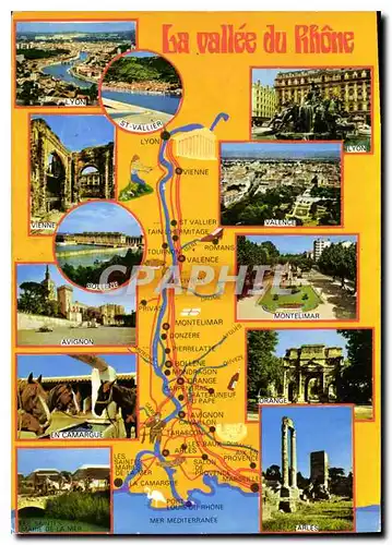 Cartes postales moderne La Vallee du Rhone