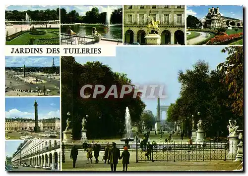 Cartes postales moderne Jardin des Tuileries Paris