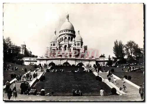 Cartes postales moderne Paris La Basilique du Sacre Coeur