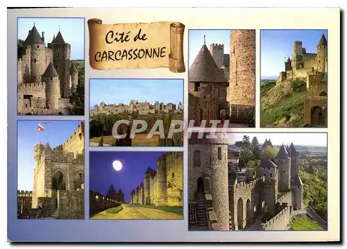 Cartes postales moderne Cite de Carcassonne