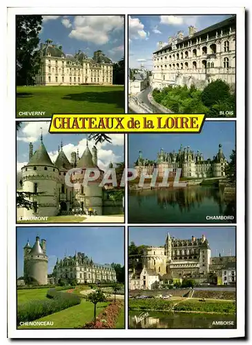 Cartes postales moderne Chateaux de la Loire