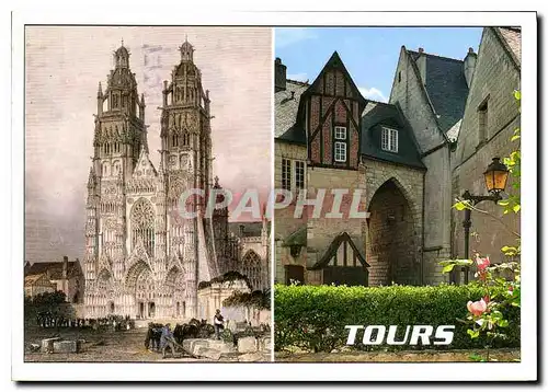 Cartes postales moderne Tours Indre et Loire