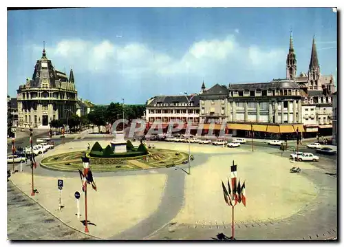 Moderne Karte Chartres Eure et Loir Place des Epars