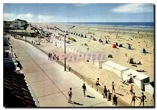 Moderne Karte Fort Mahon Plage Somme L'Esplanade et la plage