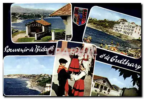 Cartes postales moderne Souvenir de Bidart et de Guethary