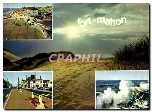 Cartes postales moderne Fort Mahon Somme Entree de la Digue