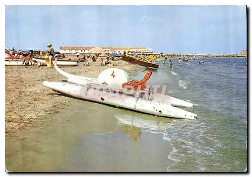 Cartes postales moderne Port la Nouvelle Aude La plage et ses plaisirs Pedalo