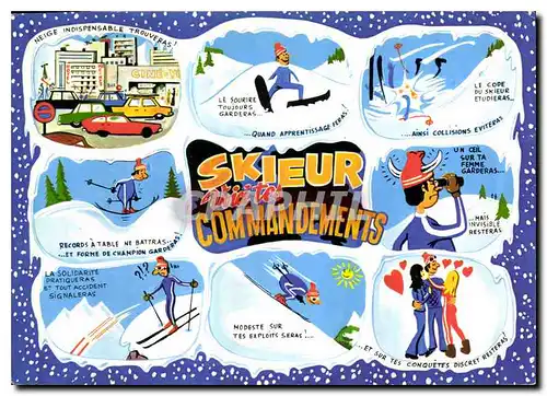 Cartes postales moderne La haut sur le montagne