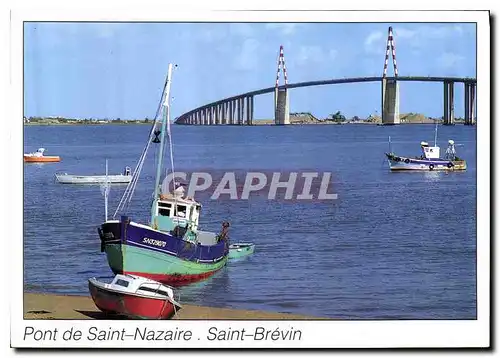 Cartes postales moderne Pont de Saint Nazaire Saint Brevin