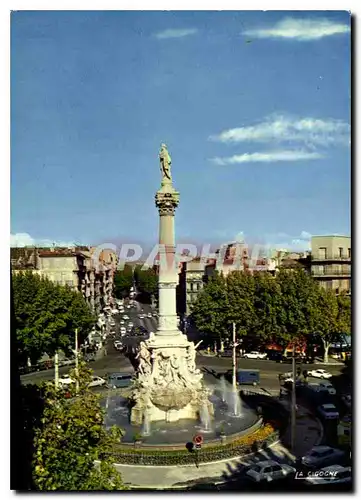 Moderne Karte Marseille La place Castellane