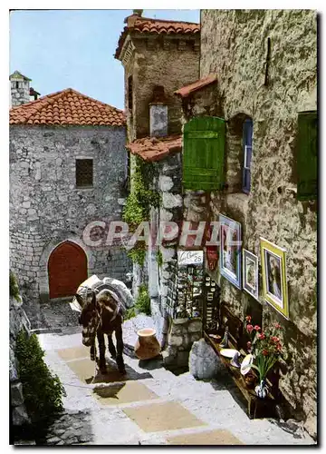 Cartes postales moderne Cote d'Azur Provence Vieille rue et scene pittoresque du folklore mediterraneen