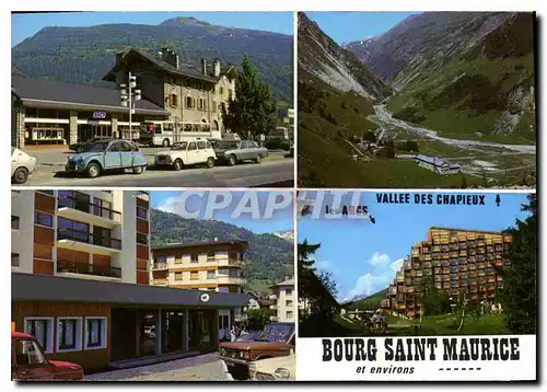 Cartes postales moderne Bourg Saint Maurice Savoie La gare