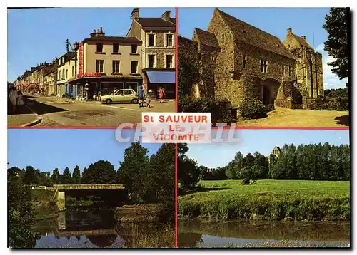 Cartes postales moderne St Sauveur le Vicomte Rue Principale