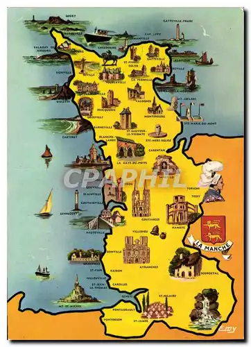 Cartes postales moderne La Normandie Pittoresque Le Manche