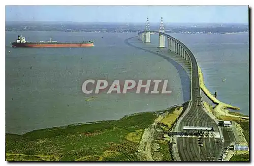 Cartes postales moderne Vue aerienne du Pont Saint Nazaire Saint Brevin