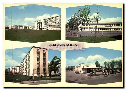 Cartes postales moderne Ste Genevieve des Bois Divers aspects de la ville