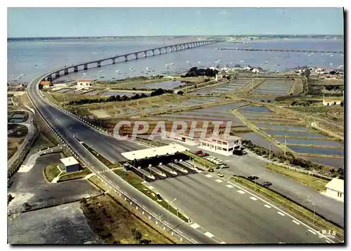 Moderne Karte Ile d'Oleron Viaduc de liaison