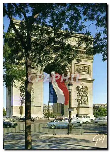 Cartes postales moderne Paris et ses Merveilles L'Arc de Triomphe de l'Etoile